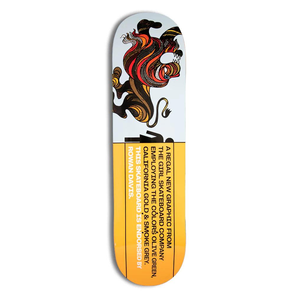 Girl Davis Follies Skateboard Deck G052 8.25"