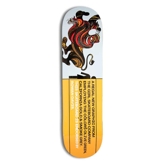 Girl Davis Follies Skateboard Deck G052 8.25"