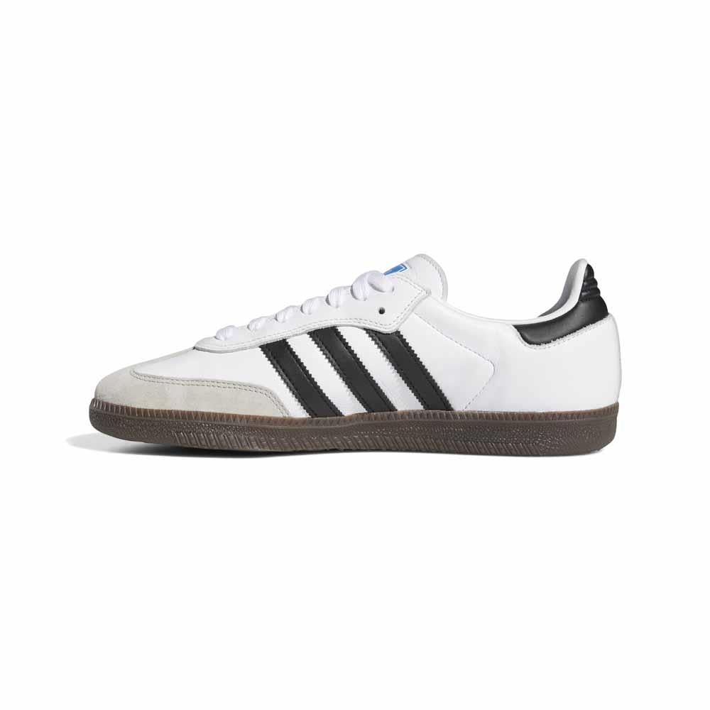 Adidas Skateboarding Samba ADV White Black Gum Skate Shoes – Black