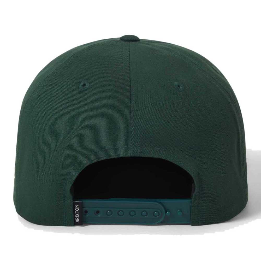 Brixton Predator Snapback Cap One Size Primal Green