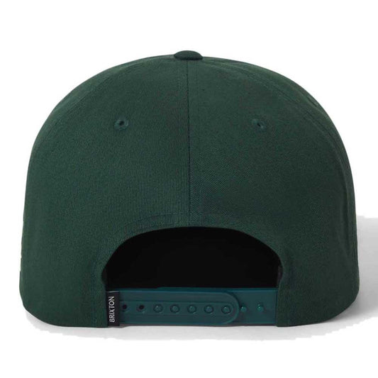 Brixton Predator Snapback Cap One Size Primal Green