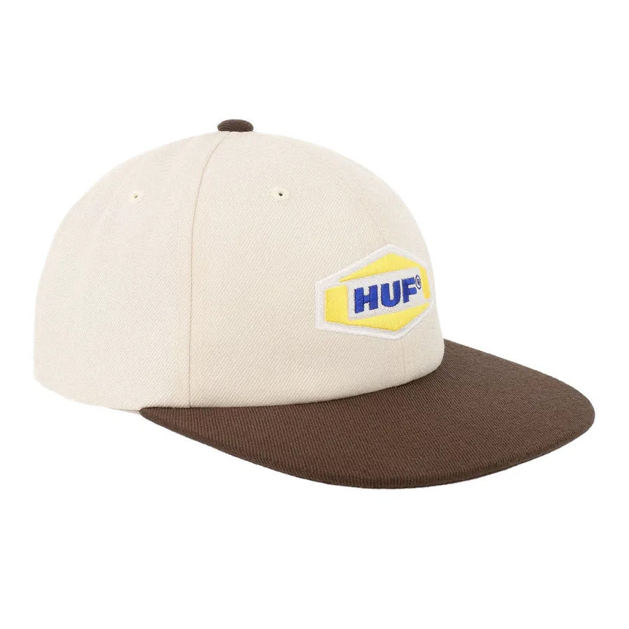 Huf Sparked Snapback Cap Cream
