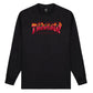 Thrasher Magazine Long Sleeve T-Shirt Feugo Black