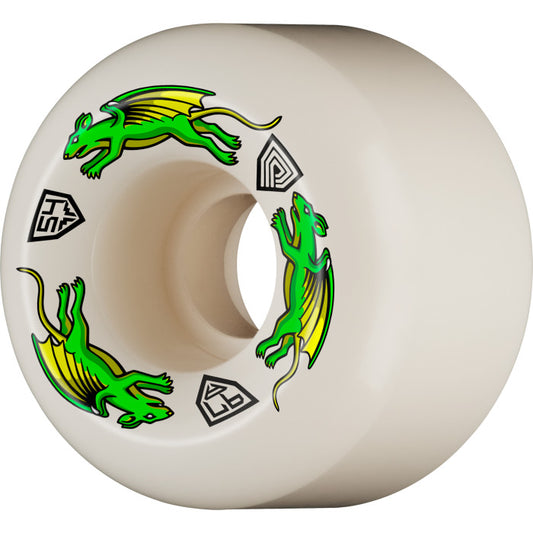 Powell Peralta Dragon Formula Skateboard Wheels Wide Nano Rats 54mm x 39mm 97A