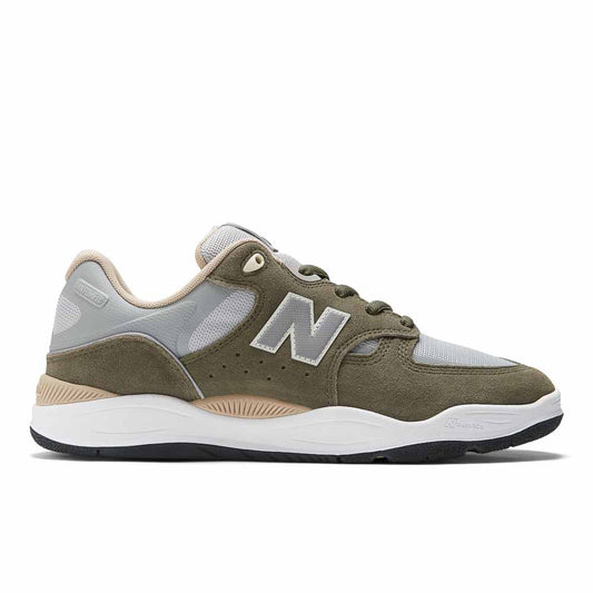 New Balance Numeric 1010 Tiago Lemos Suede Mesh Olive Grey Skate Shoe