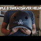 Triple 8 Certified Sweatsaver Skateboard Helmet Rubber Carbon Grey