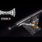 Pair of Indy Independent Stage 11 Skateboard Trucks Raw Silver 159mm