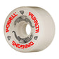 Powell Dragon Formula 93A Skateboard Wheels Off White 64mm x 36mm