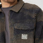 RVCA Walker Sherpa Fleece Jacket Blue Haze