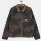 RVCA Walker Sherpa Fleece Jacket Blue Haze