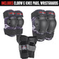 Triple 8 Saver Series 3 Pack Knee Elbow Wrist Pads Set Charcoal Camo