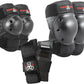 Triple 8 Saver Series Knee Pads Elbow Pads Wrist Guards 3 Pack