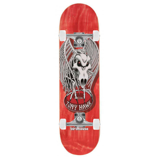 Birdhouse Pro Hawk Falcon 4 Complete Skateboard Red 8.25"
