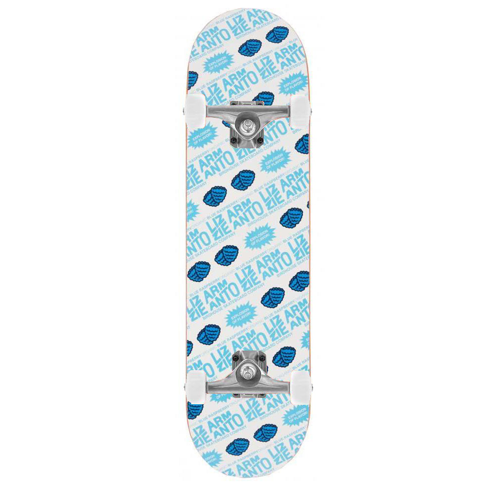 Birdhouse Pro Lizzie Blue Razz Complete Skateboard Blue 8.25"