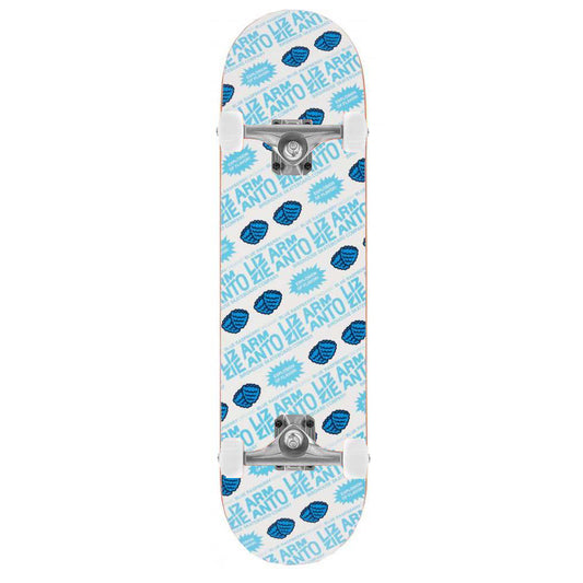 Birdhouse Pro Lizzie Blue Razz Complete Skateboard Blue 8.25"