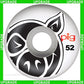 Death Script Complete Skateboard Black White Popsicle 2 Square Nose 8.5"