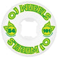 OJ Wheels From Concentrate Hardline Skateboard Wheels 101a Green 54mm