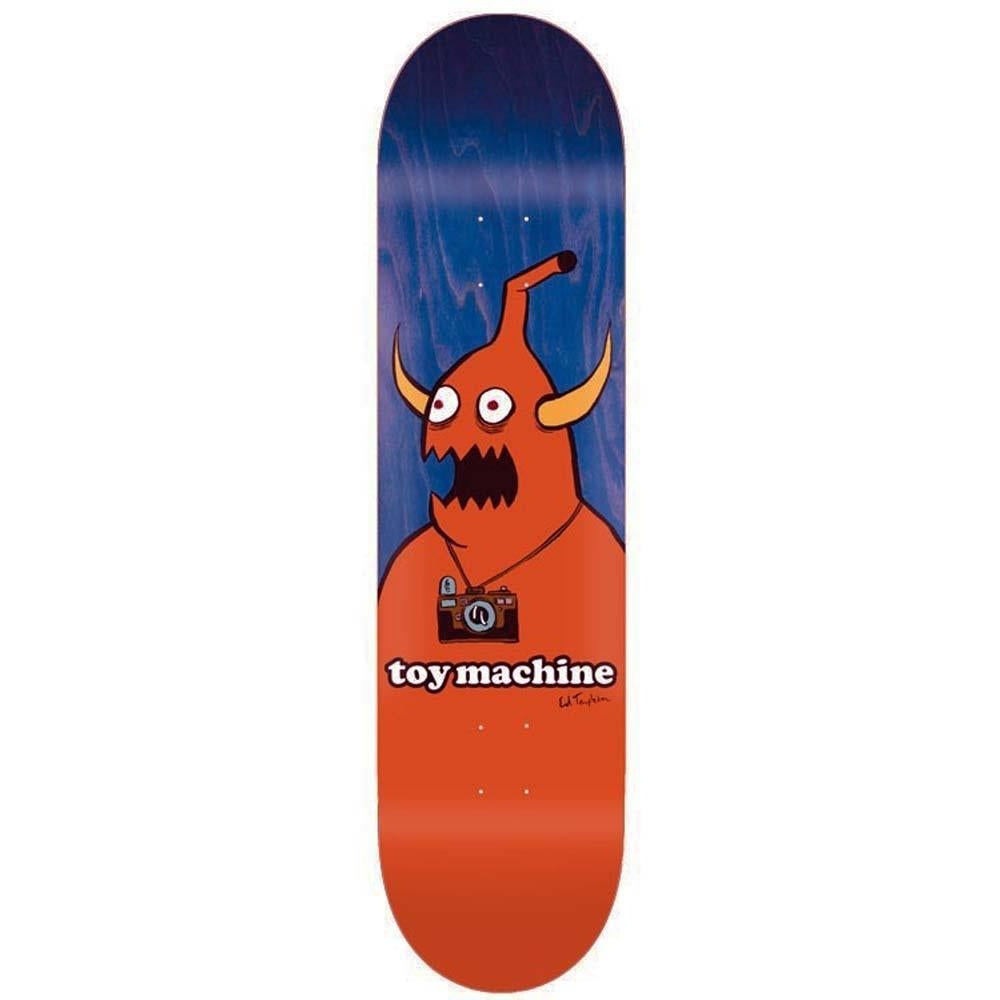 Toy Machine Templeton Camera Monster Skateboard Deck Multi 8.5"