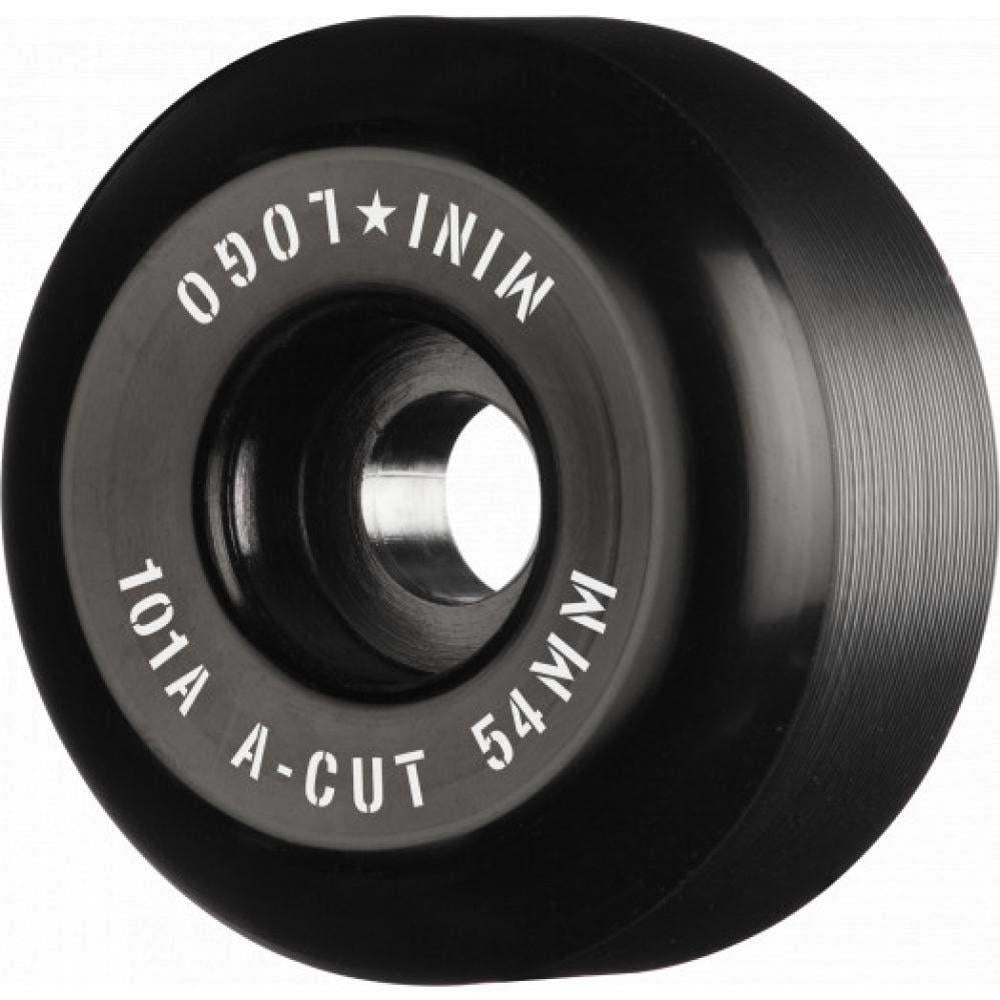 Mini Logo A-Cut 2 Skateboard Wheels 101a Black 54mm