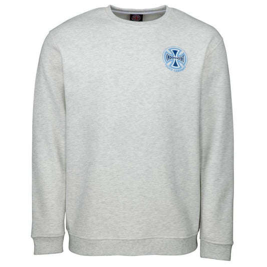 Independent Truck Co Spectrum Crewneck Sweatshirt Athletic Heather Grey