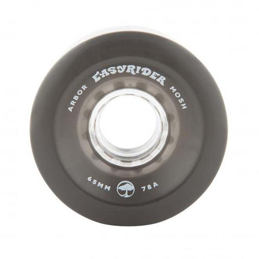 Arbor Easyrider Skateboard Wheels Mosh 78a Ghost Black 65mm