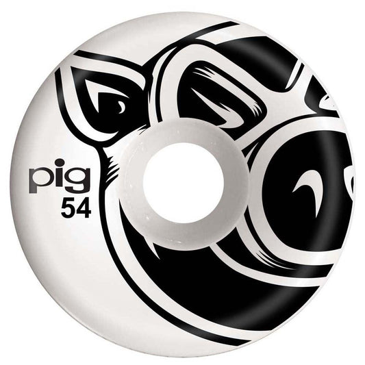 Pig 3D Conical Skateboard Wheels Natural 54mm