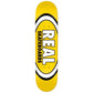 Real Team Classic Oval Skateboard Deck Yellow 8.06"