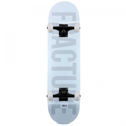 Fracture Skateboards Fade White Complete Skateboard 8.25"