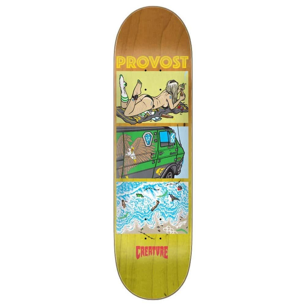 Creature Provost Hesh Coast Pro Skateboard Deck Multi 8.47"