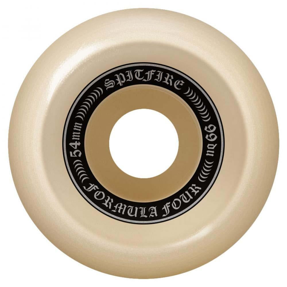 Spitfire Formula Four Skateboard Wheels OG Classics 99 White 54mm