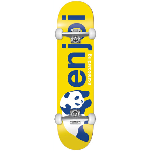 Enjoi Half and Half Factory Complete Skateboard Yellow 8"