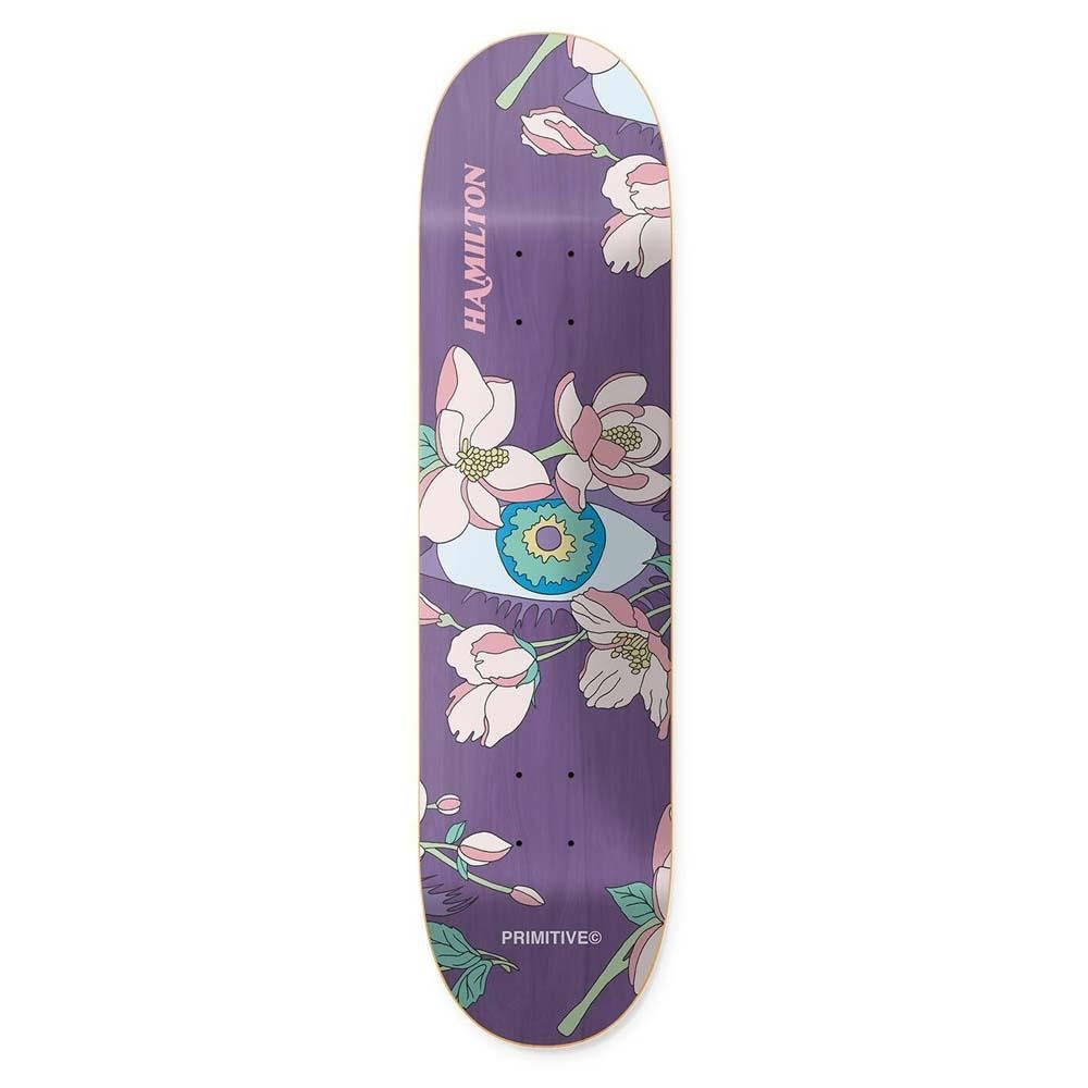 Primitive Hamilton Oracle Skateboard Deck Purple 8.125"