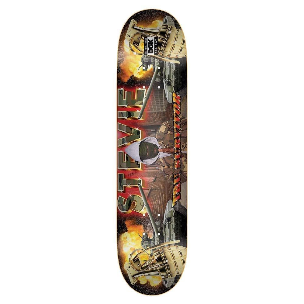 DGK Skateboards Ghetto Fab Williams Skateboard Deck Multi 8.1"