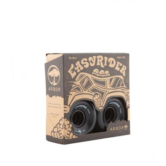 Arbor Easyrider Skateboard Wheels Mosh 78a Ghost Black 65mm