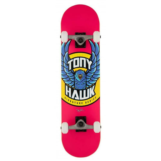 Tony Hawk SS 180+ Complete Skateboard Eagle Logo Pink 7.75" Wide