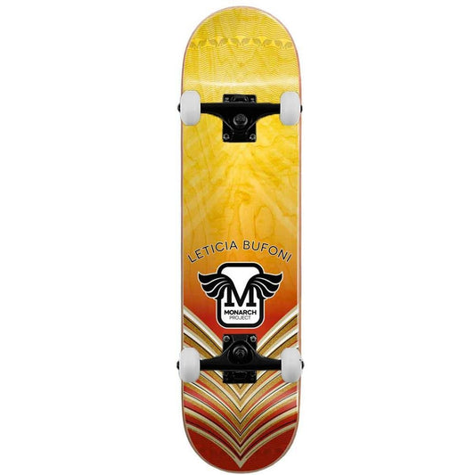 Monarch Leticia Horus Gradient Complete Skateboard Orange 8"