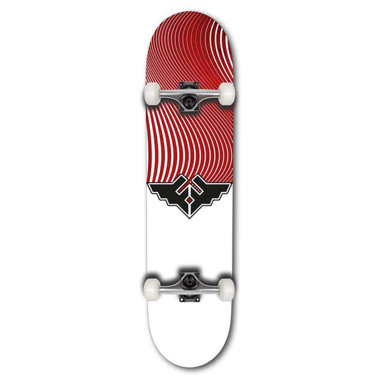 Fracture Wings V4 Factory Complete Skateboard Red 7.75"