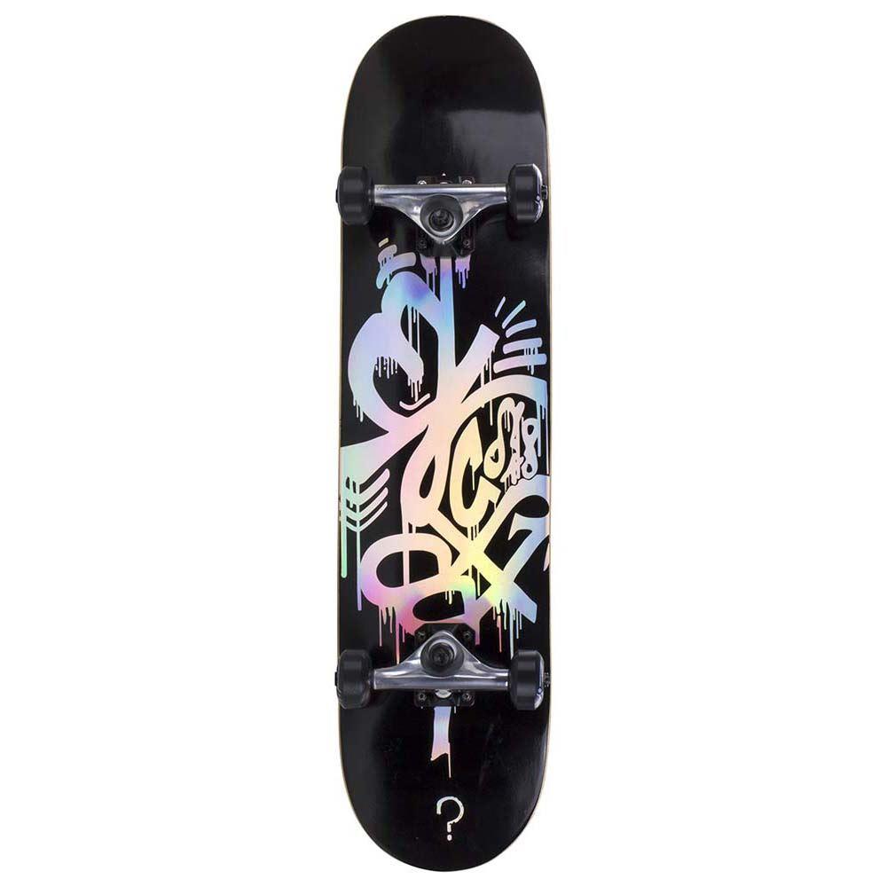 Enuff Skateboards Hologram Factory Complete Skateboard Black 32" x 8"