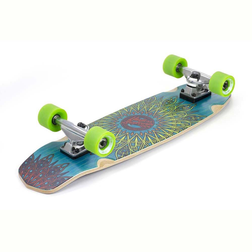 Mindless Skateboards Mandala Factory Complete Cruiser Blue 28"
