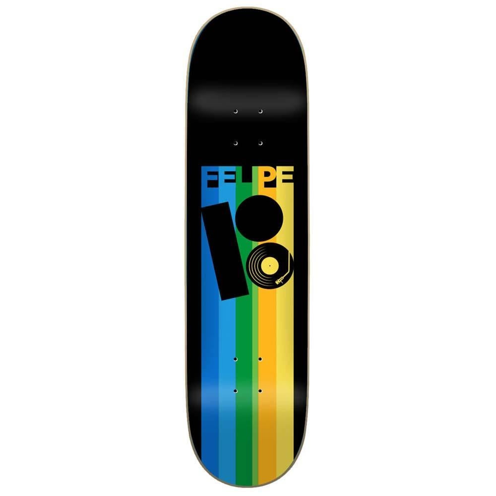 Plan B Felipe Vinyl Skateboard Deck Black 7.75"