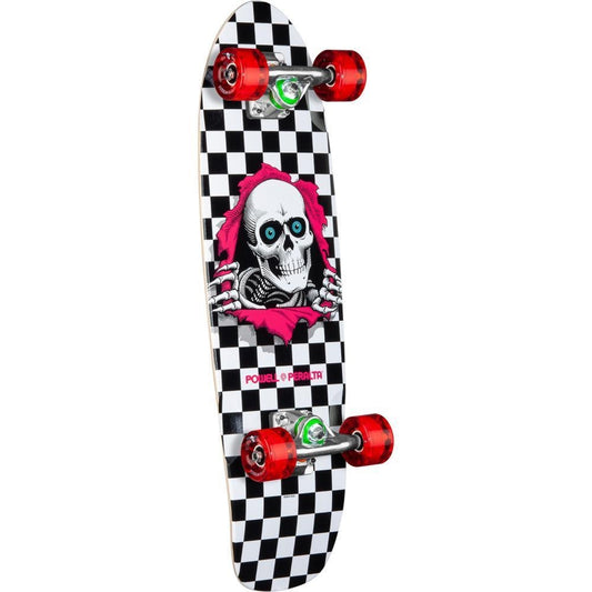 Powell Peralta Cruiser Checker Ripper Skateboard Multi 7.75"