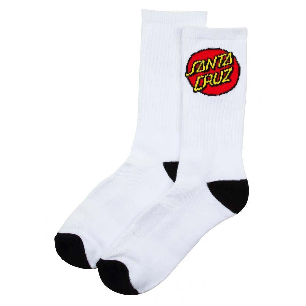 Santa Cruz Classic Dot Socks 2 Pack Assorted