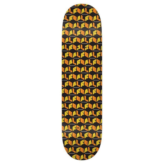 Real Skateboard Deck Pricepoint City Blocks Black/ Yellow 8.25"