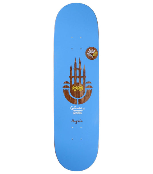 Magenta Ozdogan Swedstanbul Skateboard Deck Blue 8"