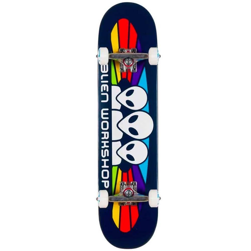 Alien Workshop Spectrum Factory Complete Skateboard Navy 8"