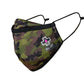 Muc-Off Reuseable Face Mask WOODLAND CAMO Small
