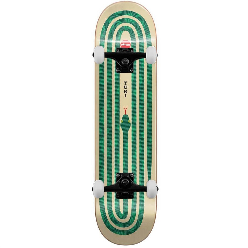 Almost Yuri Snake Pit R7 Complete Skateboard Green 8.375"
