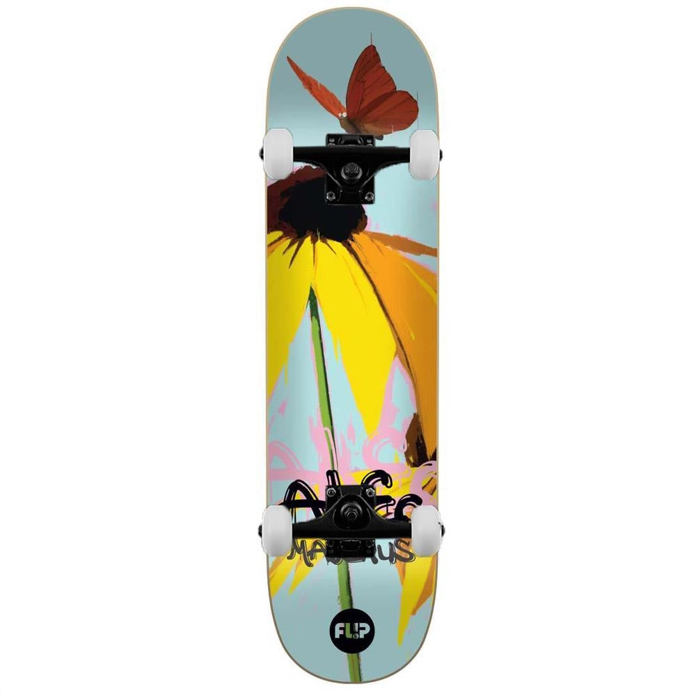 Flip Majerus Flower Power Complete Skateboard Multi 8.38"