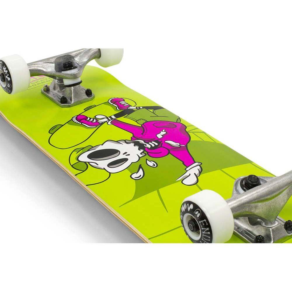 Enuff Skateboards Skully Mini Green Factory Complete Skateboard 29.5" x 7.25"