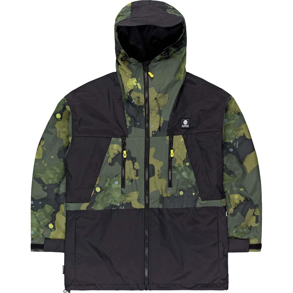 Element Koto Parka Jacket Paint Camo